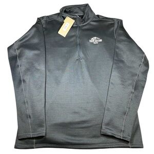 Landway Tech Fleece Pullover Men’s XL Radiance Thermal Golf Outdoors Textured